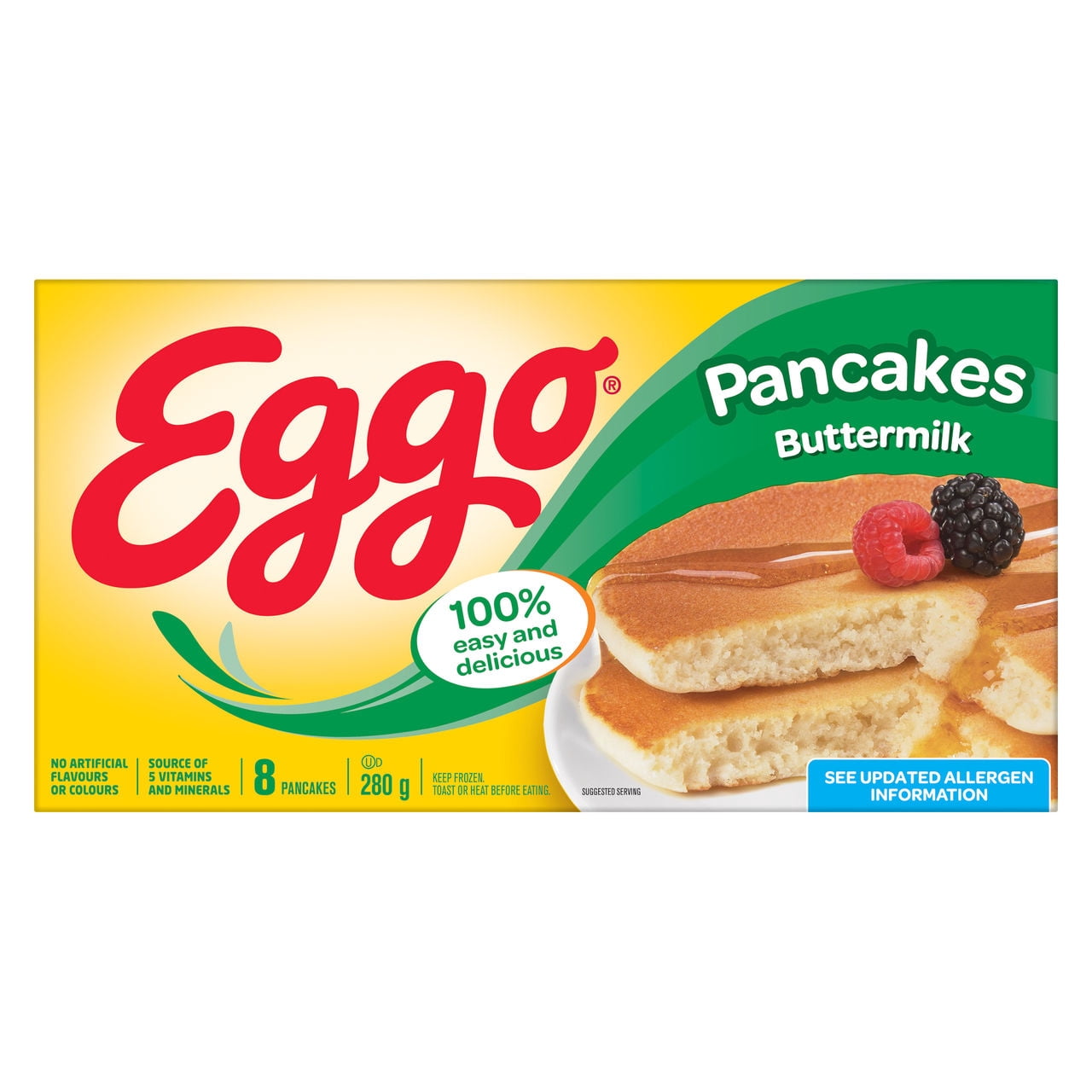 Kellogg Buttermilk Eggo Pancakes 280 g