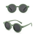 thumbnail image 4 of Frwgonr Kids Sunglasses Polarized UV Protection Flexible Rubber Glasses Shades with Strap for Boys Girls Green, Size 0-3T, 4 of 4