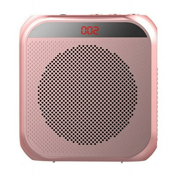 2200mah Voice Amplifier Multifunctional Voice Speaker Portable Speaker with Microphone Display, for Teachers Speech B