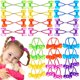 thumbnail image 1 of Expressions 24 Coleteros Elásticos Para El Pelo, Mini Cuentas Multicolores En Forma De Lazo, Soportes Para Cola De Caballo, Accesorios Para El Pelo Para Niños, Paquete Económico, 1 of 1