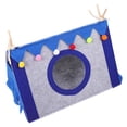 thumbnail image 4 of OULII Small Rabbit Tent Bed Bunny Bed for Rabbits Wooden 1 Set, 4 of 6