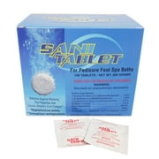 SANI CARE Sani-Tablet 100 Tablets For Pedicure Foot Spa Baths (Model: SAN0100)