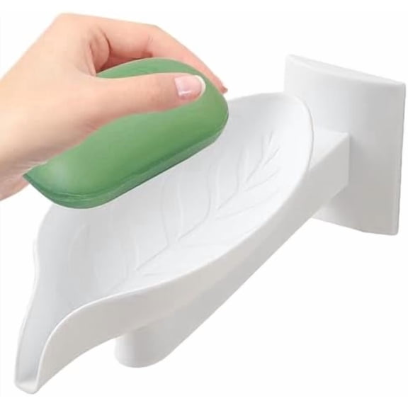 Wall Mounted Soap Dish No Drill Shower Tray for Bottles and Skin Care Products