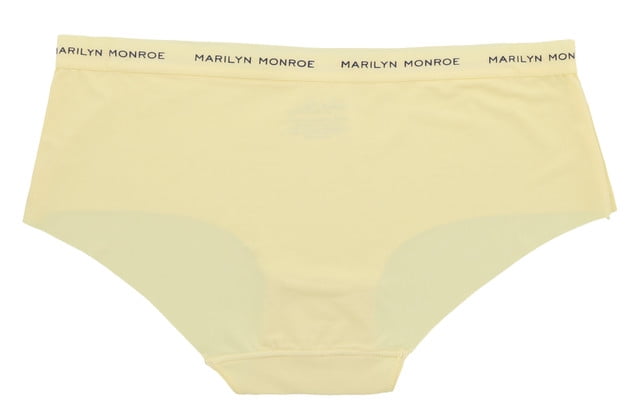 Marilyn Monroe Women's Seamless Sports Band Hipster Panties 5 Pack - Navy  Blue & Yellow Floral - Large 
