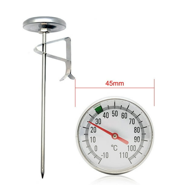 Instrumento De Medición Termómetro de carne de acero inoxidable Sonda Agua Leche Aceite Líquido Sensor de temperatura Likrtyny Para estrenar