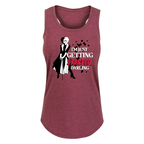 Disney's Cruella - Just Getting Started - Women's Racerback Tank Top