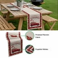 thumbnail image 5 of Valentine's Day Table Runner - 70 Inch Long, Kitchen Dining Table Runner Dresser Scarves, Red Truck Love Heart Roses Romantic Rustic Farmhouse Decor for Coffee Tables Wedding Party Banquet, 5 of 8