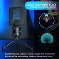thumbnail image 5 of USB Gaming Microphone, X1S RGB Wired Microphone for PC Computer, 5 of 8