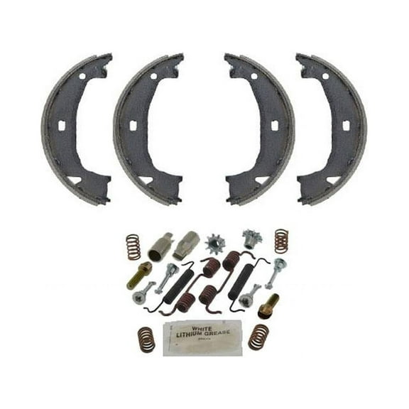 Emergency Parking Brake Shoe Set With Springs for BMW 320i 2013-2017