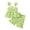 j-909Green414, variant on HAYIMI Toddler Girls Striped Camisole Tops And Lace Shorts Outfit Sets Casual Two Piece Summer Wear Classic Clothes Sets