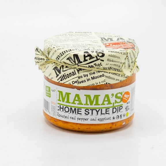 MAMAS - Dip Homestyle Hot Ajvar 10OZ ( Pack of 6)