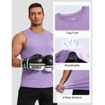 thumbnail image 5 of COOFANDY Men Workout Summer Tank Top Quick Dry UPF 50+ Sleeveless Athletic Gym Shirts Beach Swim Shirt, 5 of 6