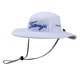 thumbnail image 1 of Sombrero de verano para senderismo, Camping, pesca, gorra de Sol para hombres o mujeres - Azul cercanas imprimir impresión de palabras azules Sunnimix sombrero de pescador transpirable, 1 of 7