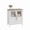 White, variant on Wisykoke Sideboard Buffet Cabinet with 2 Glass Doors, 28.82"x 15.75"x33.86" Buffet Table Coffee Bar Wine Bar Display Cabinet for Kitchen Dining Room, Living Room