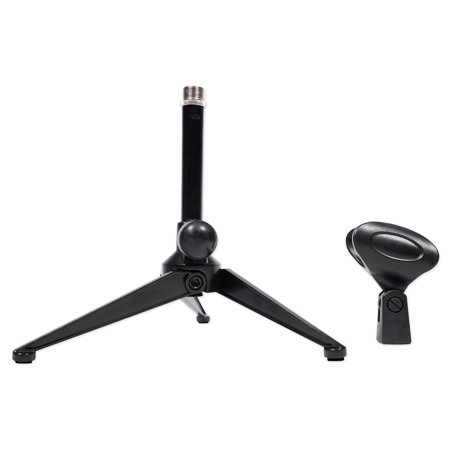 Rockville Podcast Podcasting Adjustable Dynamic Microphone Mic Stand+Pop Filter