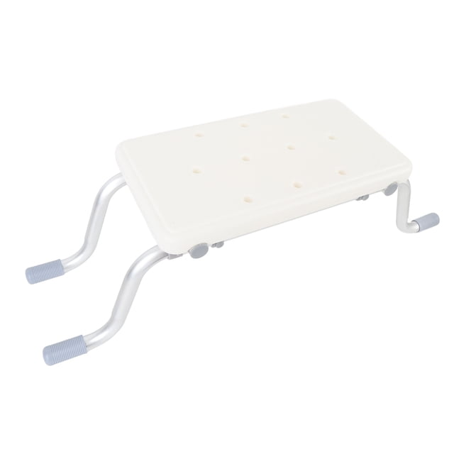 Taburete De Baño Para Bañera, Banco De Ducha Para Bañera Suspendido, aleación De Aluminio, Comodidad Mejorada, Antideslizante, Fuerte Soporte De Carga Para El Hogar