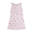 thumbnail image 3 of LTTVQM Girls Easter Dress 2026 Rabbit Egg Print Cute Sleeveless Sundresses Soft Crew Neck Midi Dress Lightweight Church Dresses Light Purple 5-6 Years, 3 of 5
