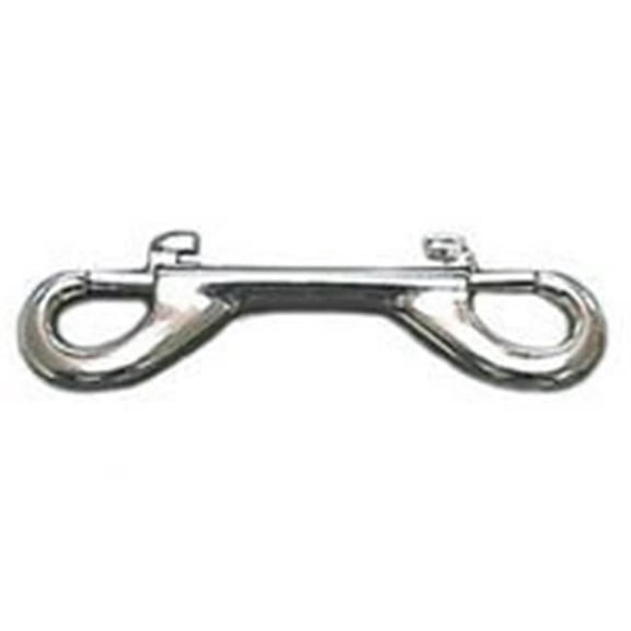 162Z Bolt Snap Nickel Double End 4 In.