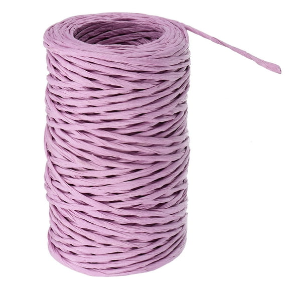 164Ft Floral Bind Wire Wrap Twine 2mm Florist Wire Iron Wire Paper Covered Vine Purple
