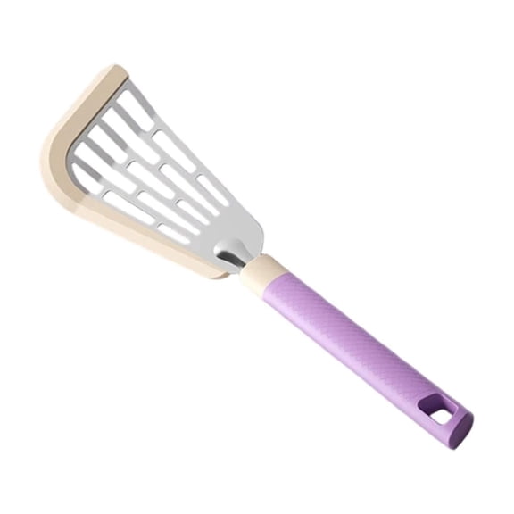 Multifunctional Butterfly Spatula - High-Temperature Silicone Slotted Turner Non-Stick Fish Spatula for Woks Frying Pans, Ergonomic Handle Kitchen Utensil for Flipping Eggs Grilling Stir-Frying