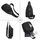 thumbnail image 4 of Hukapapa Sling Bag Mochila pequeña para mujeres y hombres Mochila ligera con una correa Viaje Senderismo Pecho Baggrey, 4 of 6