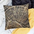 thumbnail image 2 of BANET Throw Pillow , Body Natural Growth Environment Themed Print, Decorative Accent Pillow Case 24x24in, 2 of 5
