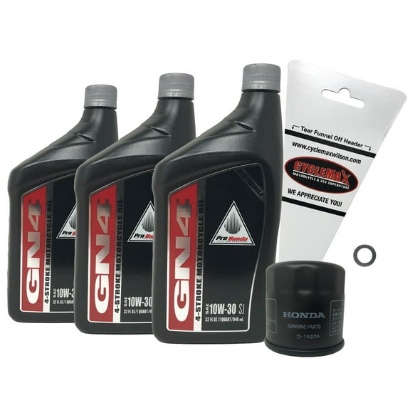 Cyclemax 1998-2023 Genuine Honda VT750 Shadow OEM Oil Change Kit