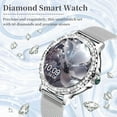 thumbnail image 2 of Smart Watches for Women (Answer/Make Call) with Diamonds, 1.3”HD Screen Bluetooth Smartwatch for Android iOS Phones, IP68 Waterproof Fitness Activity, 2 of 10