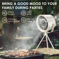 Portable Exhaust Hood, Range Hood with Changeable Filter, Desktop Hood with 3Speed Exhaust Fan