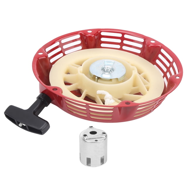 Arrancador De Retroceso De Arranque Manual Conjunto De Plástico De Hierro Conjunto De Arranque Manual Para Reemplazar El Arrancador De Retroceso De Arranque Manual Para Generador ANGGREK Eléctricas