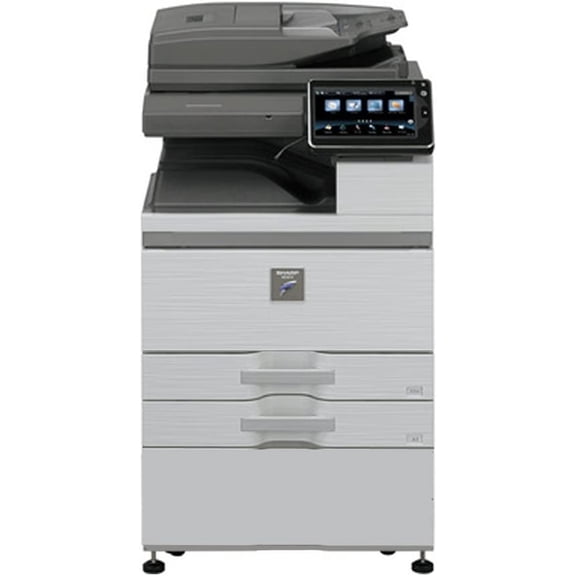 Restored Sharp MX-M654N Monochrome Laser Multi-Function Copier – Tabloid/Ledger Size, 65 PPM, Print, Copy, Scan, Auto Duplex, Network Ready