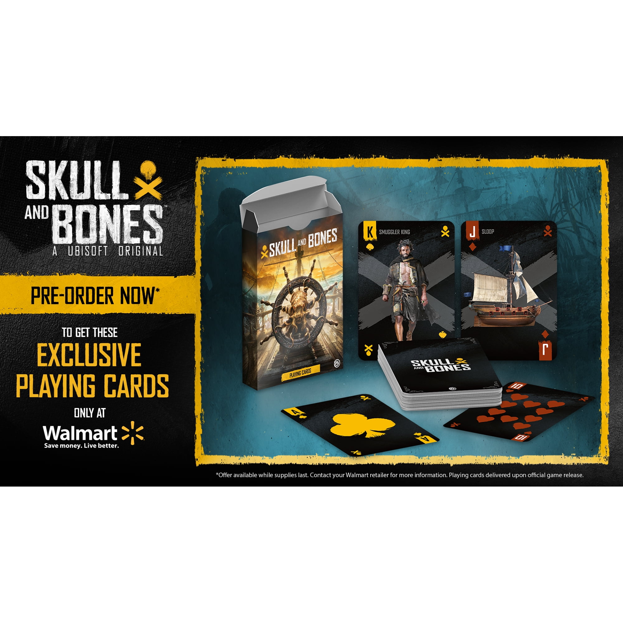 Skull and Bones - PlayStation 5 + Exclusive Playing Cards