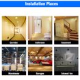 thumbnail image 2 of Amdohai Mini Infrared Motion Sensor Switch 360 Degree PIR Detection AC110V-240V Recessed Ceiling Occupancy Motion Sensor Detector Lamp Light Switch Delay Time Adjustable, 2 of 7