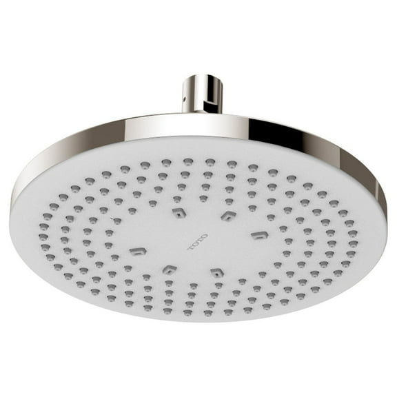 TOTO TBW01003U1#PN G Series Round Single Spray 8.5 inch 2.5 GPM Showerhead with COMFORT WAVE Technology