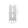 thumbnail image 2 of BESTYASH 4pcs Clamping Tools For Woodworking Metal Silver For Enhanced Efficiency Projects, 2 of 6