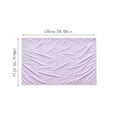 thumbnail image 3 of huayou Solid Purple Lightweight Cooling Blanket, Flannel Throw Blanket Decoration, 39.37 x 59.06 inch Soft Blankets for Couch Bed Living Room Indoor Display, 3 of 9
