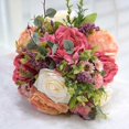thumbnail image 4 of European Artificial Rose Flower Bouquet Simulation Korean Wedding Bouquet for Valentine's Day Wedding Bride Photography Red, 4 of 4