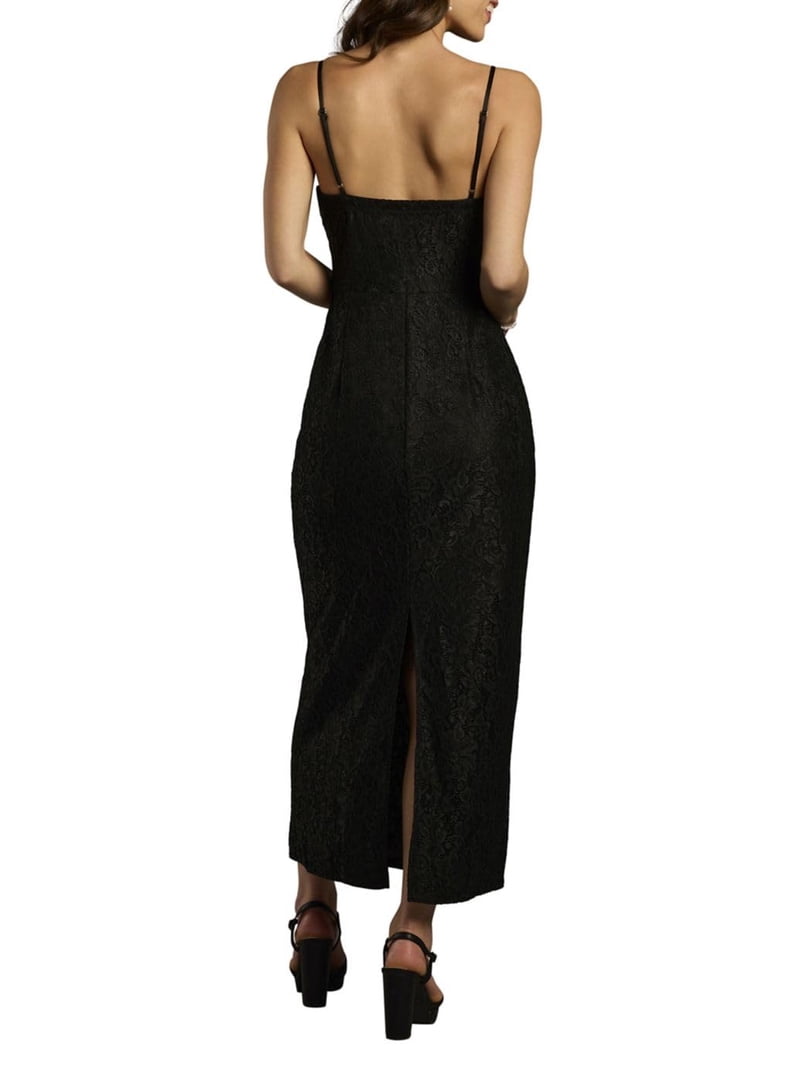 David's Bridal, The Edit by DB Studio Women's Formal Straight Neck Spaghetti Strap Sheath Dress, Ankle Length, Lace - Walmart.com David's Bridal, The Edit by DB Studio Women's Formal Straight Neck Spaghetti Strap Sheath Dress, Ankle Length, Lace - Walmart.com