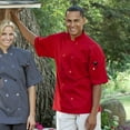 thumbnail image 4 of 0415-1604 Large Short Sleeve Chef Coat in Navy, 4 of 6