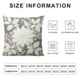 thumbnail image 5 of YINGXI Gray Pillow Covers Decorative Throw Pillow Covers Rustic Linen Pillows Outdoor Square Cushion Covers for Patio Couch Sofa Bedroom Home Decor(Light Gray) 12x12in, 5 of 5