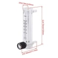 thumbnail image 3 of LZQ-7 Oxygen Flowmeter 3-30LPM Flow Meter with Valve for Oxygen Air Gas, 3 of 3