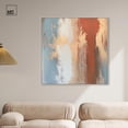 thumbnail image 2 of Coastal Rust I Canvas Boho Golden Art by Art Remedy, Silver Frame, 40 x 40, 2 of 7