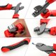 thumbnail image 5 of Greeniant Alicates de prensado de pesca portátil de mano ergonómico antideslizante 5,5 pulgadas antioxidante anticorrosivo tijera herramienta Pescar, 5 of 6