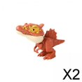 thumbnail image 1 of 2x Dinosaurio Juguete Difícil Mano Novedad Creativo Animal Marioneta de Mano Interactiva para Juguetes de Baño Accesorios Regalos de 2 piezas, 1 of 8