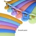 thumbnail image 5 of Candy Colors Large Alligator Hair Clips for women long 4.6 inch Non-Slip Duckbill Big Barrettes Clips for Hair 6 Counts in Set Hair Accessories, 5 of 5