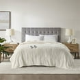 thumbnail image 2 of Serta 77" Polyester Fabric Microlight Heated Electric Blanket in Ivory, 2 of 7