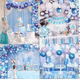 thumbnail image 4 of Globo Congelado Cumpleaños Decoraciones Niña, Azul, 4 of 5