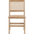 thumbnail image 4 of Meridian Furniture Preston Natural Dining Side Chair (Set of 2), 4 of 8