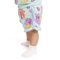thumbnail image 4 of Care Bears Baby Girls Short Sleeve Allover Print Ruffle Shirt and Matching Shorts Set, 2-Piece, Sizes 0/3M-24M, 4 of 7