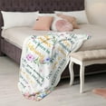 thumbnail image 4 of LHSHID Birthday Gifts for Women Blanket January Birthday Gifts for Women Mom Girls Daughter Wife Best Friend Birthday Gifts Gifts for Women Birthday Unique Friend Birthday Gift for Women 50x60in, 4 of 6
